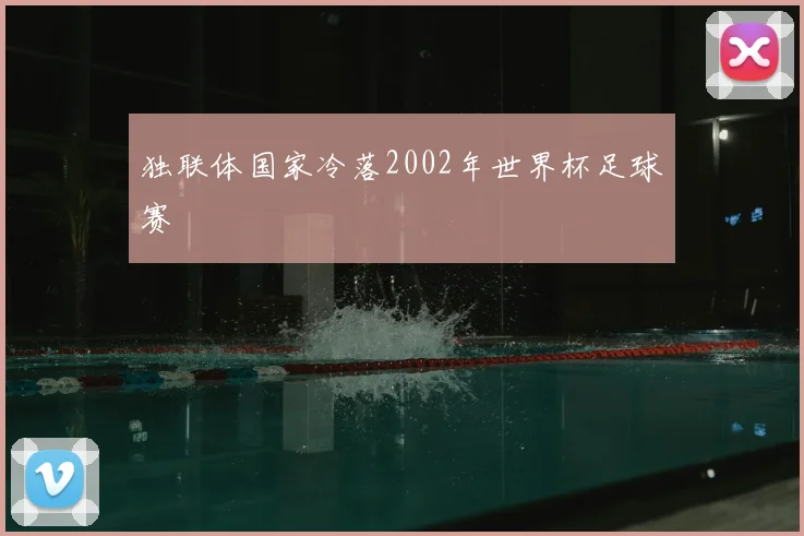 独联体国家冷落2002年世界杯足球赛